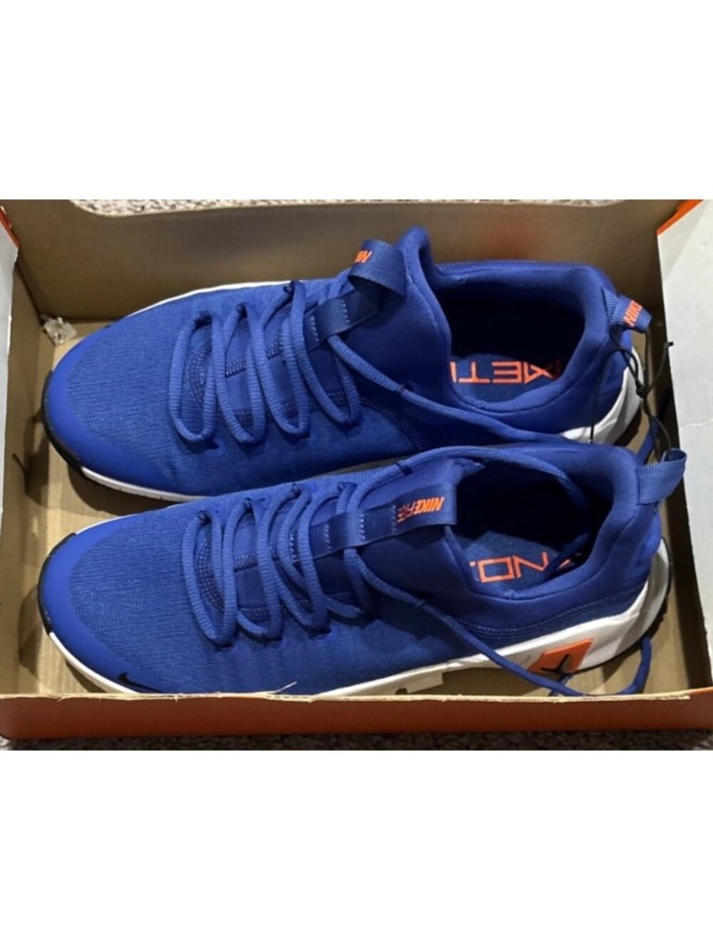 Nike Free Metcon 6 Astronomy Blue Hyper Crimson FJ7127-401 Men's Size 8.5